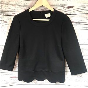 Kate Spade 3/4 sleeve top